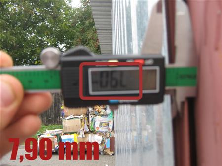 Wysokość fali garażu 2