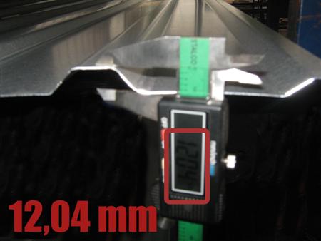 Wysokość fali garażu